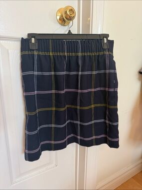 J. Crew Plaid Mini Skirt